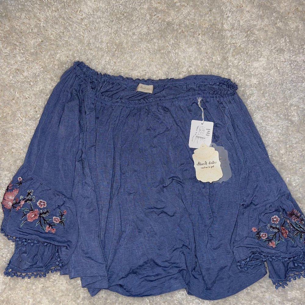 Altar'd State Off the Shoulder Shirt
